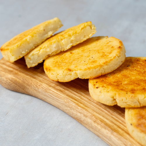 Arepa con queso x 10