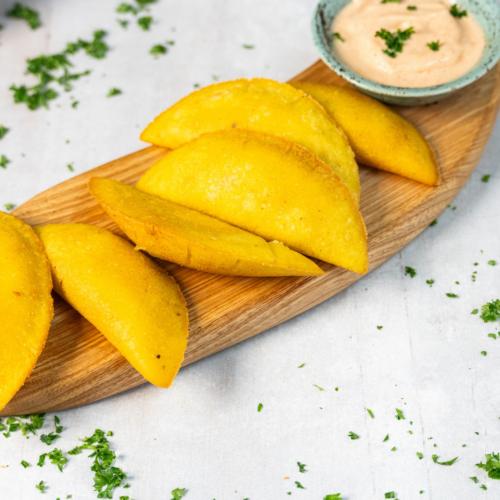 Empanada de Maíz relleno de Pollo 30g