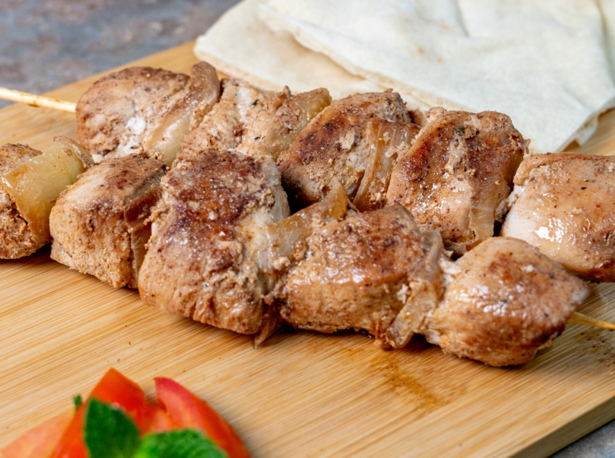 Kebab de Pollo x 4 und